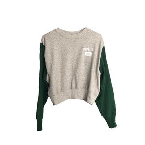 Pacsun LA Hearts cropped sweatshirt